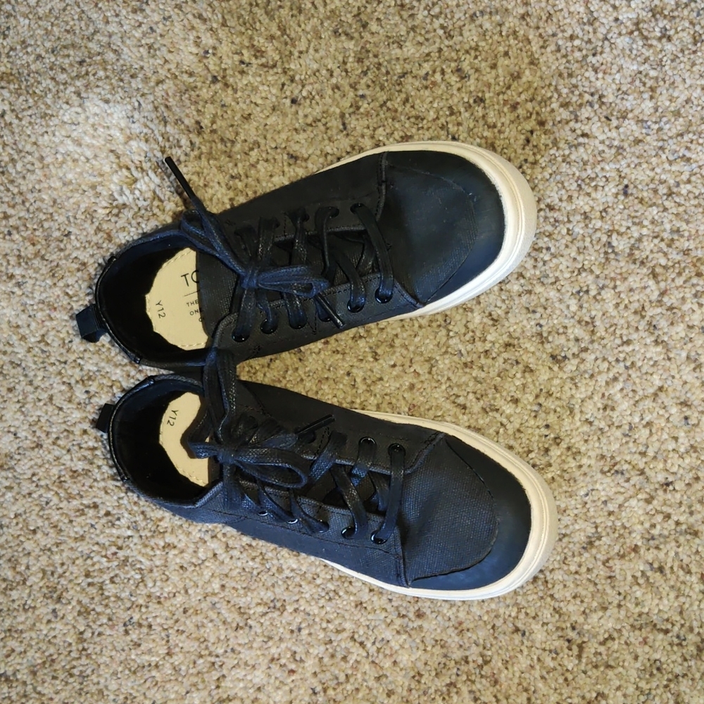 Boys Toms shoes, size 12T